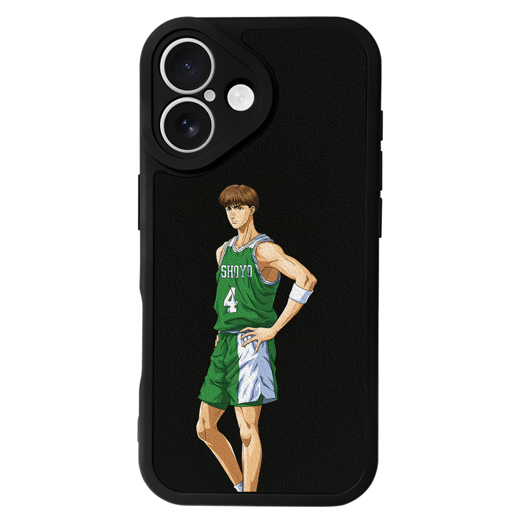 （画像用） SLAM DUNK／スラムダンク 【iPhone 16シリーズ対応】シリコンスマホケース（レザー調） 材質：シリコン